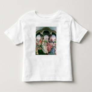 Camiseta Infantil A parentesco santamente, ou o Altarpiece do St.