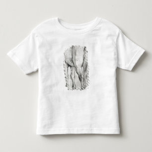 Camiseta Infantil A parte traseira do cavalo
