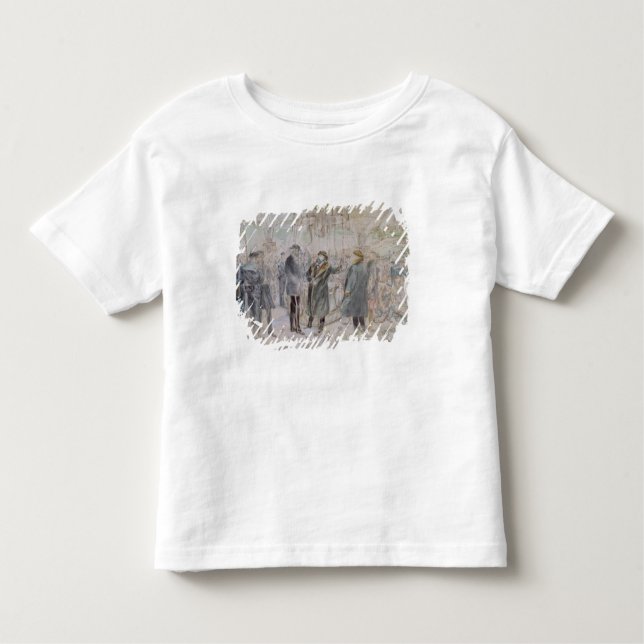 Camiseta Infantil A partida de Leon Michel Gambetta (Frente)