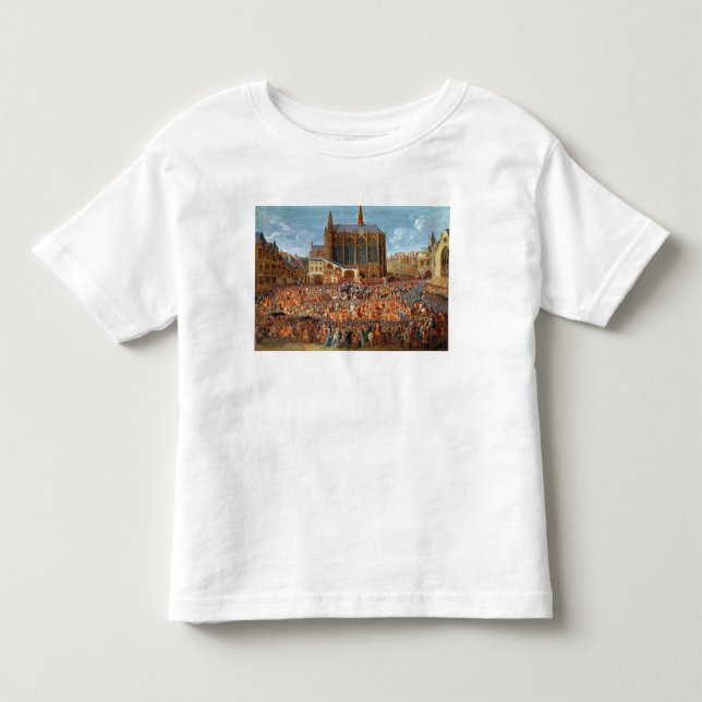 Camiseta Infantil A partida de Louis XV de (Frente)