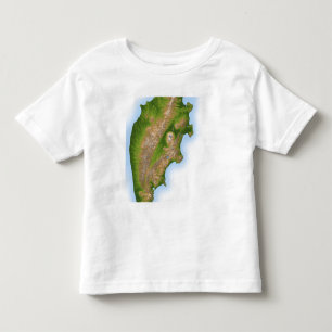 Camiseta Infantil A península de Kamchatka de Rússia