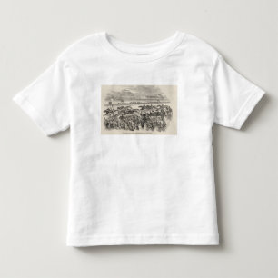 Camiseta Infantil A perseguição grande do Steeple de Liverpool em