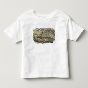 Camiseta Infantil A perspectiva de Nottingham do leste gravado