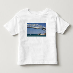 Camiseta Infantil A Ponte Blue Water é uma ponte de dupla travessia 