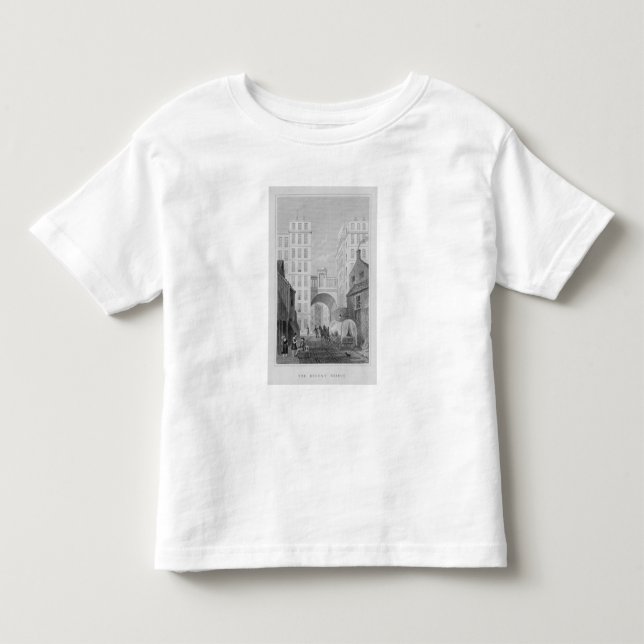 Camiseta Infantil A ponte regente, Edimburgo (Frente)