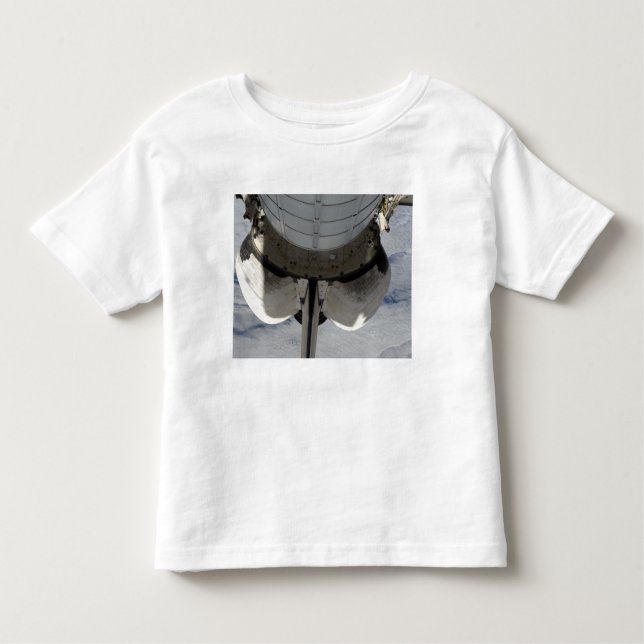 Camiseta Infantil A porção do Endeavador do Ônibus Espacial 2 (Frente)