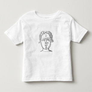 Camiseta Infantil A posição dos planetas na cabeça humana, chui