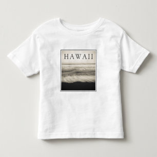 Camiseta Infantil A Praia da Grande Ilha do Havaí