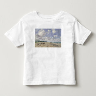 Camiseta Infantil A praia em Tourgeville, 1893