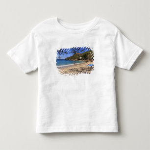 Camiseta Infantil A praia no Parque Nacional da Ilha dos Pombos