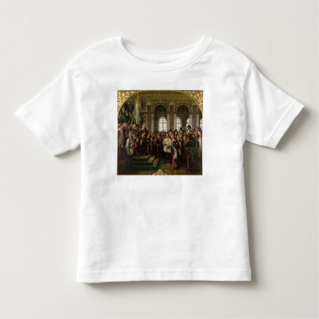 Camiseta Infantil A proclamação de Wilhelm (Frente)