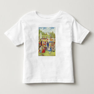 Camiseta Infantil A Rainha chegou! E ela não está zangada?