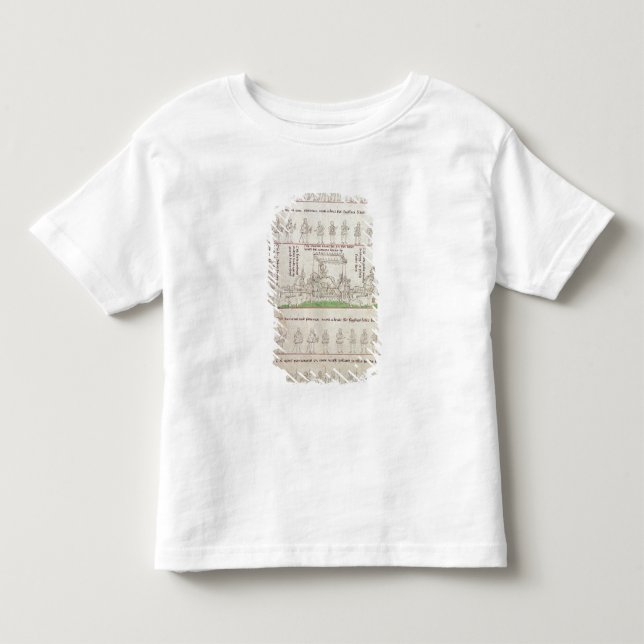 Camiseta Infantil A Rainha em seu Litter (Frente)