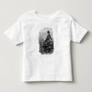 Camiseta Infantil A rapariga do Fisher, do "da hora lazer", 1888