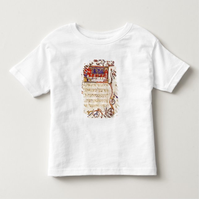 Camiseta Infantil A refeição do Passover, espanha do norte (Frente)