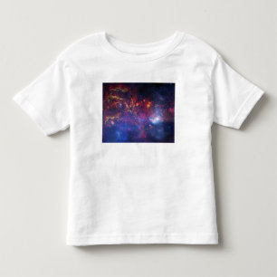 Camiseta Infantil A região central da galáxia da Via Láctea
