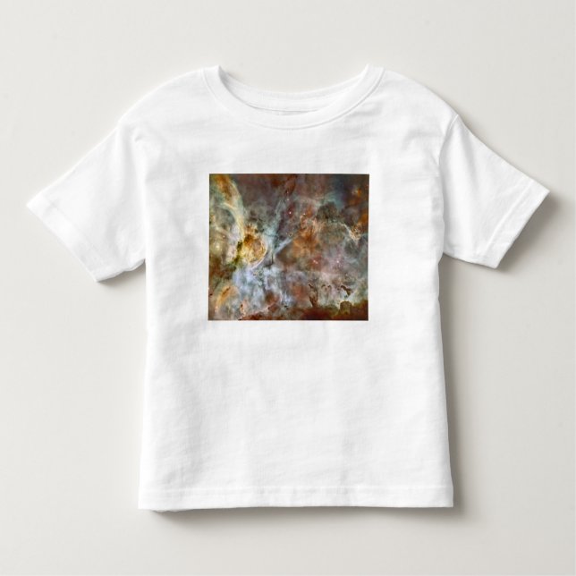 Camiseta Infantil A região central da Nebulosa Carina (Frente)