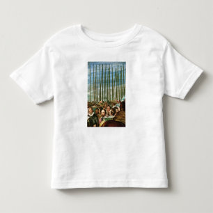 Camiseta Infantil A rendição de Breda, detalhe de soldados