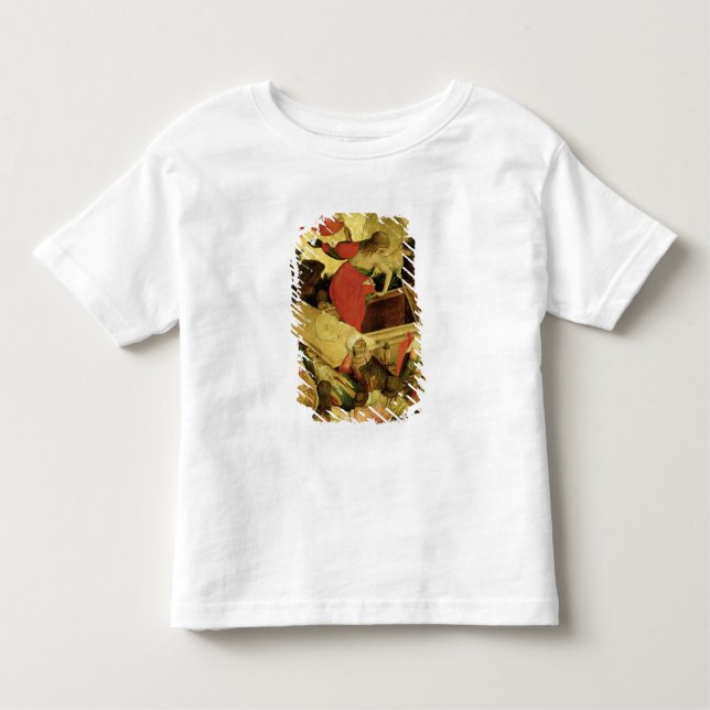 Camiseta Infantil A ressurreição, painel do altar de St Thomas (Frente)