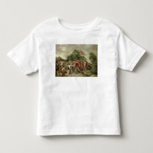 Camiseta Infantil A reunião de Abraham e de Melchizedek