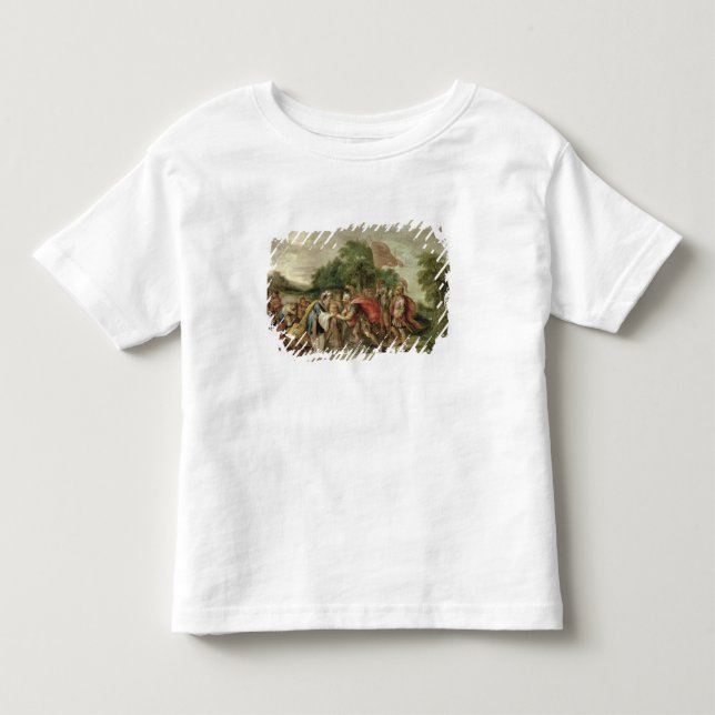 Camiseta Infantil A reunião de Abraham e de Melchizedek (Frente)