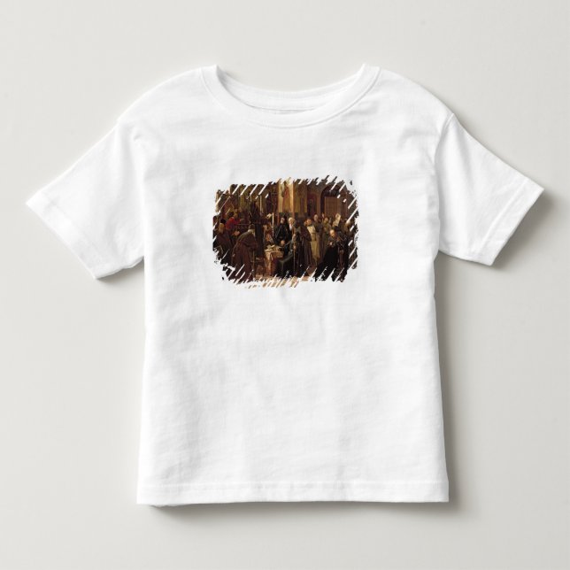 Camiseta Infantil A revolta do monastério de Solovetsy (Frente)