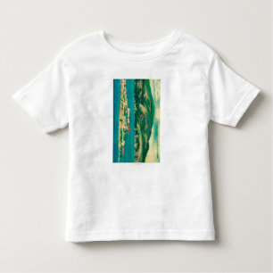 Camiseta Infantil A rocha, a ilha de Alcatraz e o San Francisco