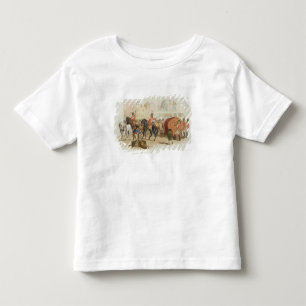 Camiseta Infantil A roda de lotaria, gravada pelo artista, 1805 (a