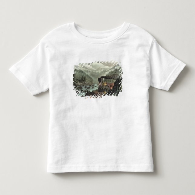 Camiseta Infantil A rota a Califórnia (Frente)