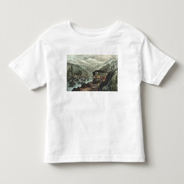 Camiseta Infantil A rota a Califórnia (Frente)