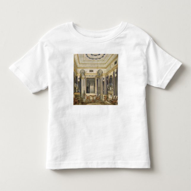 Camiseta Infantil A sala de estar da imperatriz Maria (Frente)