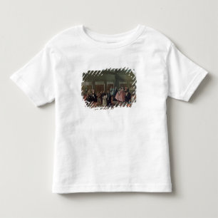 Camiseta Infantil A sala de estar de visita no convento
