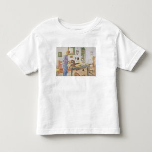 Camiseta Infantil A sala de impressão, bar. em "Lasst Licht Hinin"