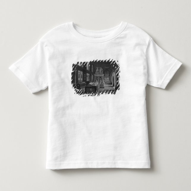 Camiseta Infantil A sala do século XV, monumentos do DES de Musee (Frente)