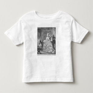 Camiseta Infantil A senhora no Palais de la Reine