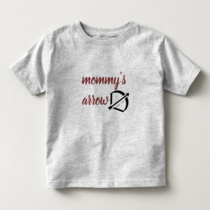 Camiseta Infantil A seta da mamã