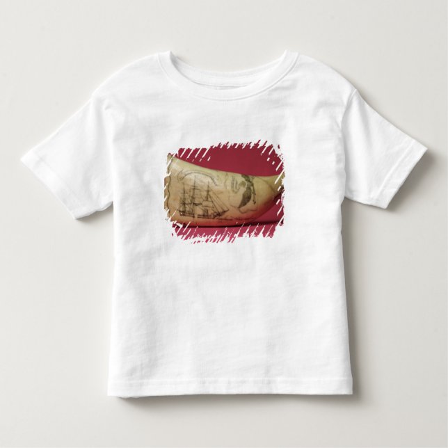 Camiseta Infantil A Susan na costa do Scrimshaw de Japan (Frente)