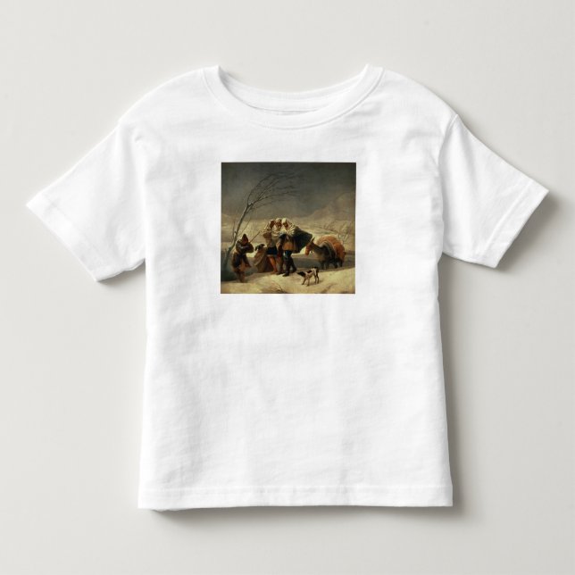 Camiseta Infantil A tempestade de neve, 1786-87 (Frente)