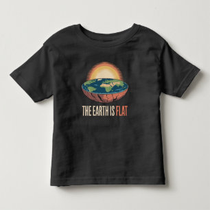 Camiseta Infantil A Terra É Uma Teoria Humorosa Flagrante