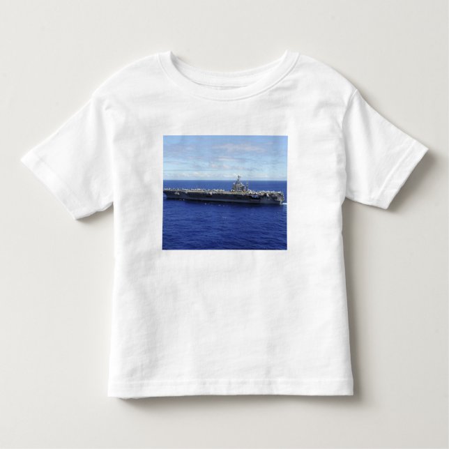 Camiseta Infantil A transportadora aérea USS Abraham Lincoln 2 (Frente)