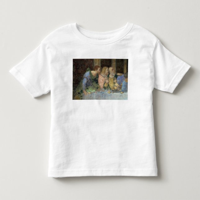 Camiseta Infantil A última ceia, 1495-97 (Frente)
