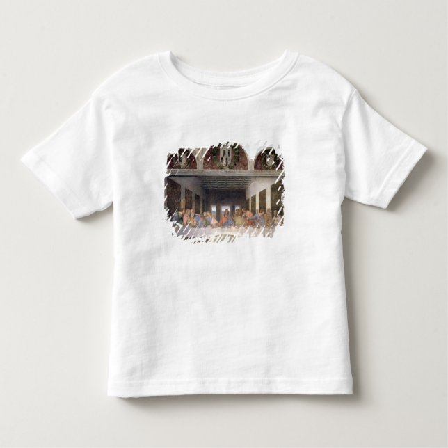 Camiseta Infantil A última ceia, 1495-97 3 (Frente)