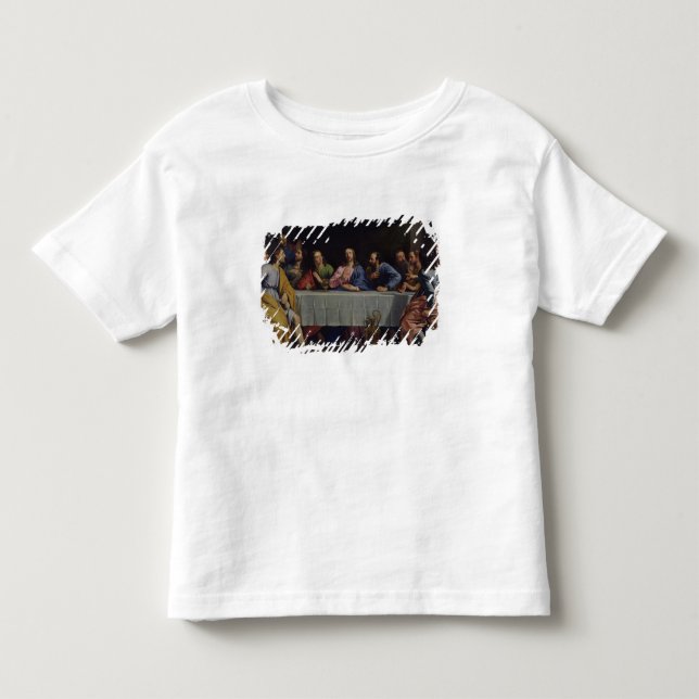 Camiseta Infantil A última ceia, 1648 (Frente)