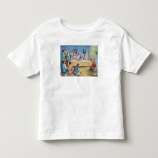 Camiseta Infantil A Última Ceia: Jesus e os Discípulos