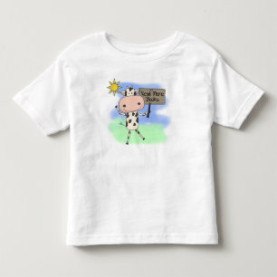 Camiseta Infantil A vaca leu mais livros