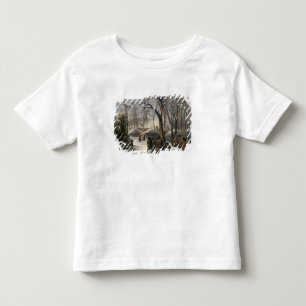 Camiseta Infantil A vila do inverno do Minatarres, chapeia 26 do Vo