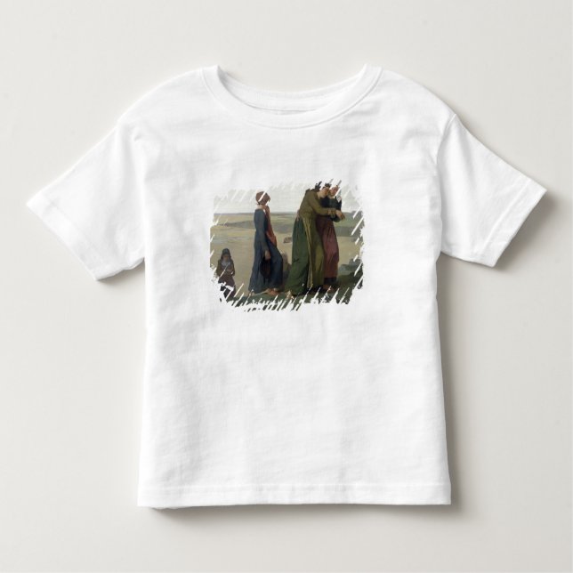 Camiseta Infantil A viúva ou a família do pescador (Frente)