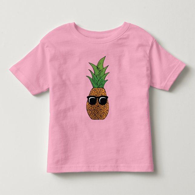 Camiseta Infantil Abacaxi de Verão (Frente)