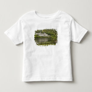 Camiseta Infantil Abadia de Kylemore, Condado de Galway, Irlanda,