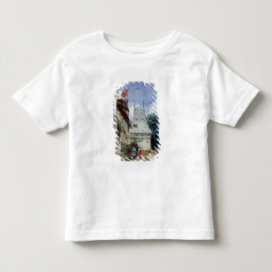 Camiseta Infantil Abadia Rua-Amândio, Rouen (w/c, bodycolour e láp